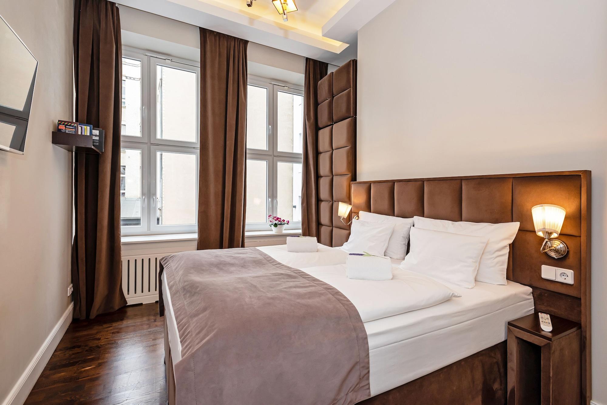 Arabel Design Apartments Berlin Bagian luar foto A room at the hotel