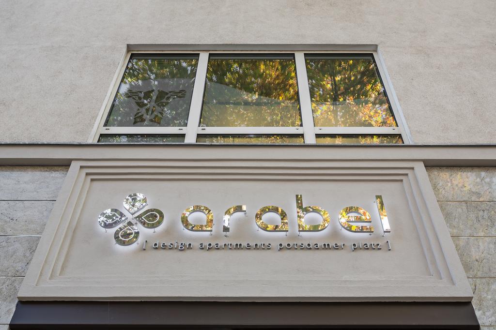 Arabel Design Apartments Berlin Bagian luar foto The logo of the Crebel company
